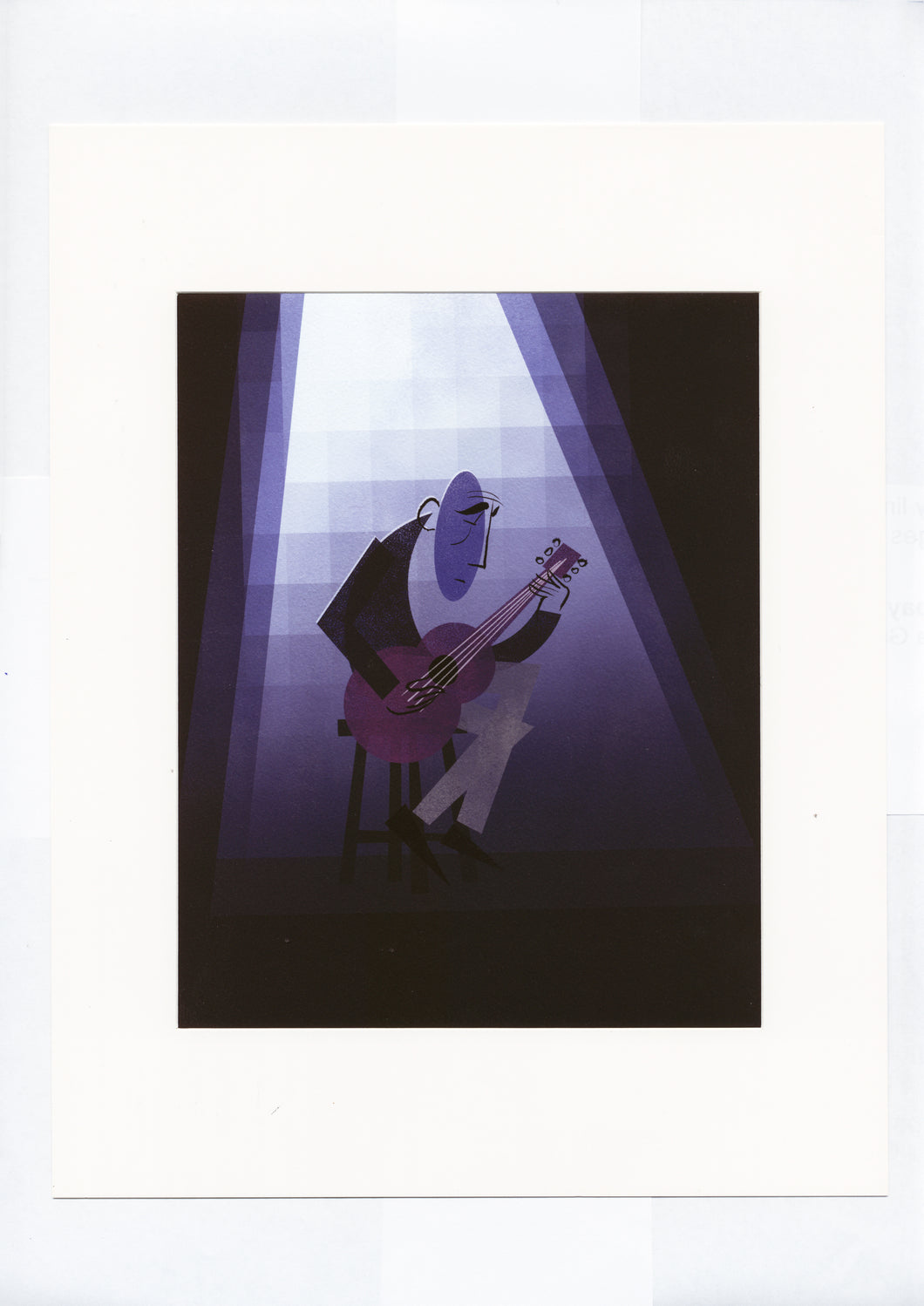 Guitarist Print