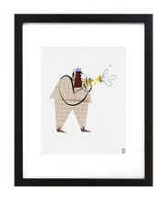 Load image into Gallery viewer, Jazz Trio: Trumpet Player (Frame 07)
