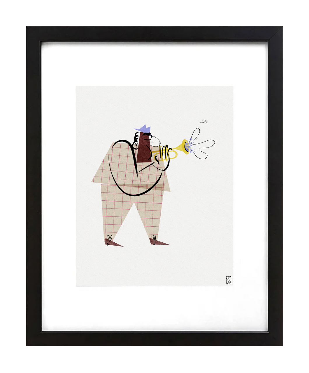 Jazz Trio: Trumpet Player (Frame 07)